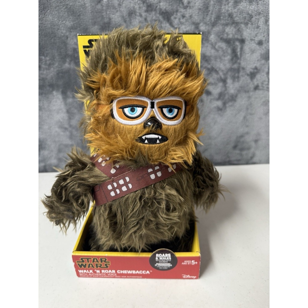 Star Wars Chewbacca Interactive Walk N' Roar Wookie 12" Plush